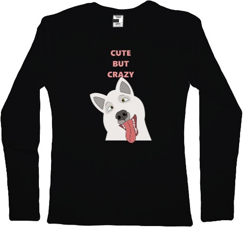 Women's Longsleeve Shirt - Cute dog - Mfest