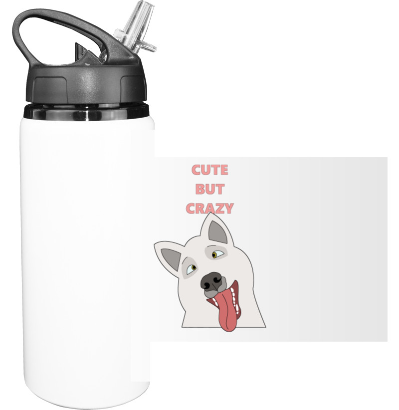 Sport Water Bottle - Cute dog - Mfest