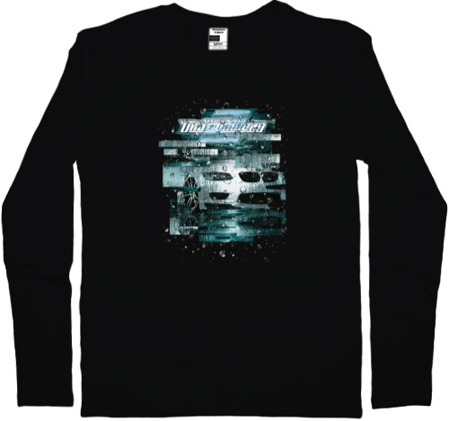 Men's Longsleeve Shirt - Need For Speed дождь - Mfest