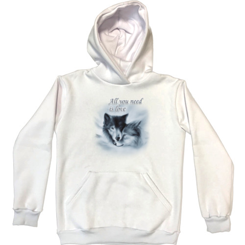 Unisex Hoodie - Волки - Mfest