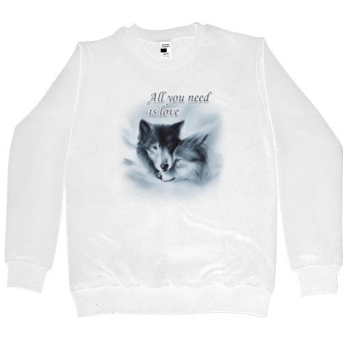 Men’s Premium Sweatshirt - Волки - Mfest