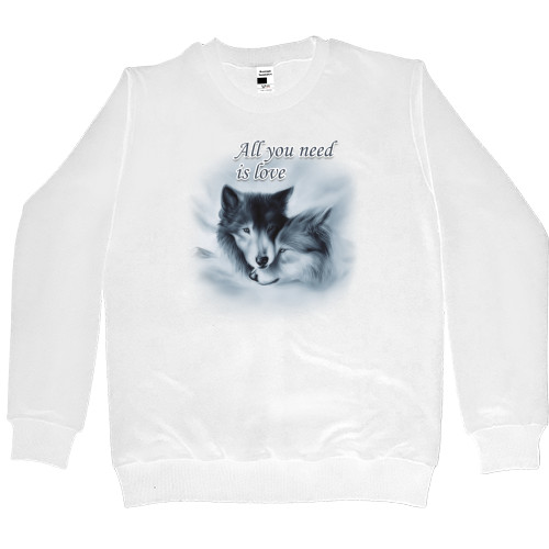 Women's Premium Sweatshirt - Волки - Mfest