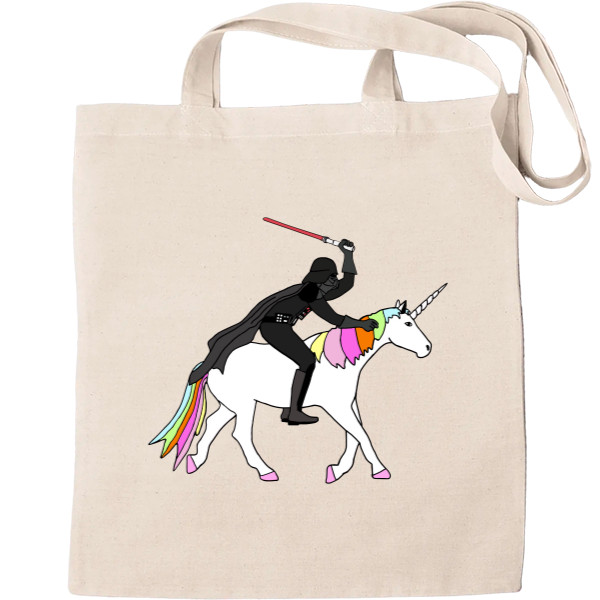 Еко-Сумка для шопінгу - Darth Vader Unicorn - Mfest