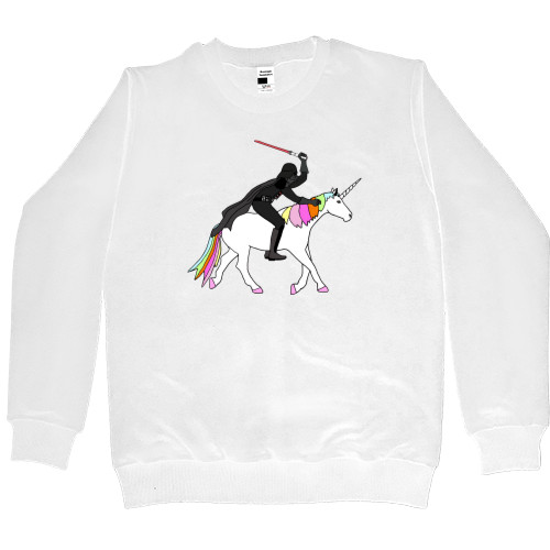 Women's Premium Sweatshirt - Darth Vader Unicorn - Mfest