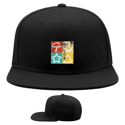 Snapback Baseball Cap - Squid game logo - Mfest