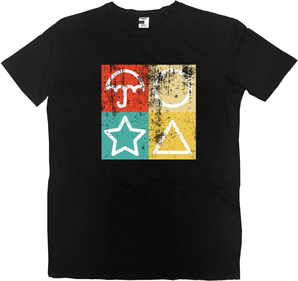 Men’s Premium T-Shirt - Squid game logo - Mfest