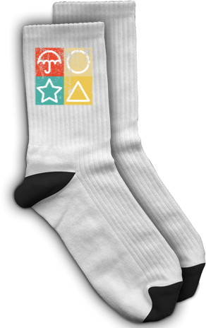 Socks - Squid game logo - Mfest