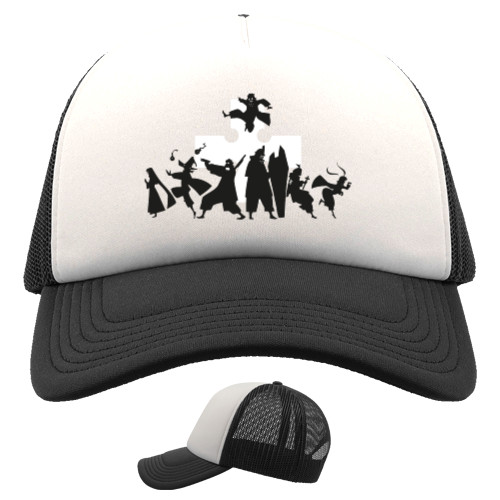 Trucker Cap - Fire force logo - Mfest