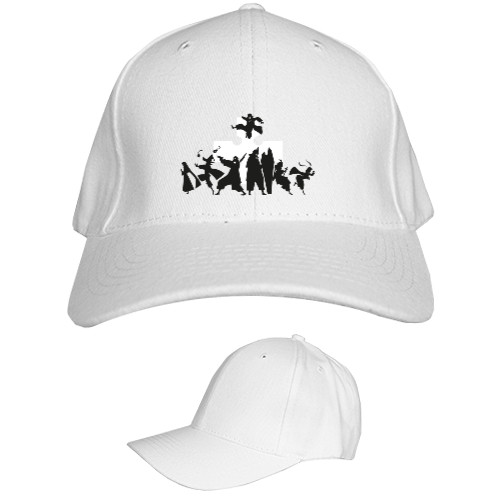 Kids' Baseball Cap 6-panel - Fire force logo - Mfest