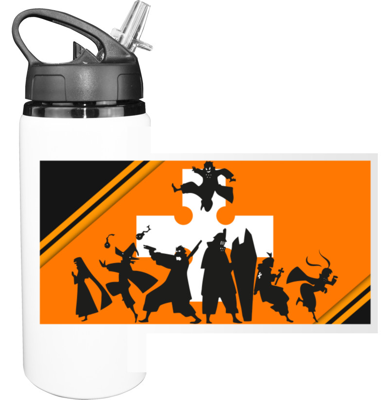 Sport Water Bottle - Fire force logo - Mfest