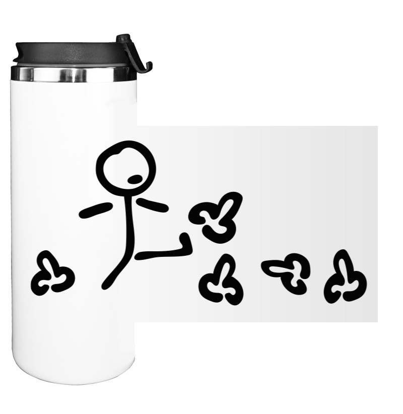 Water Bottle on Tumbler - Пинаю - Mfest