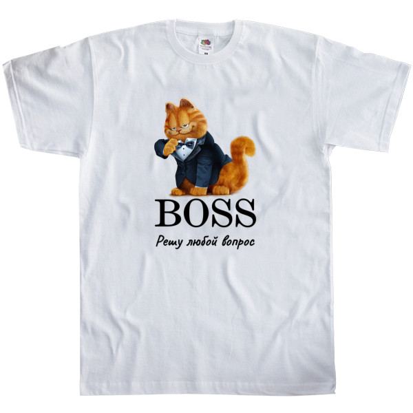 Kids' T-Shirt Fruit of the loom - Гарфилд Босс - Mfest