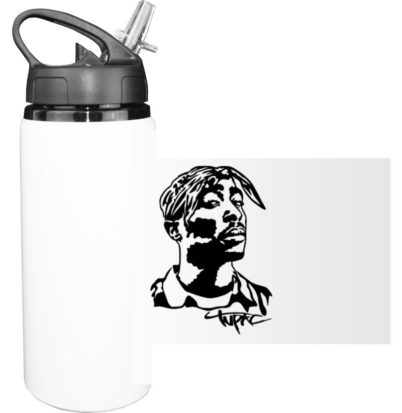 Sport Water Bottle - Tupac - Mfest