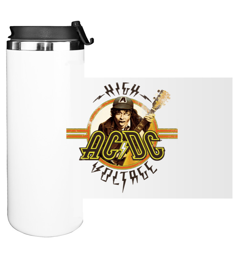 Water Bottle on Tumbler - AC-DC - Mfest