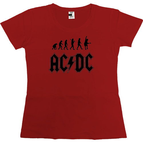 Women's Premium T-Shirt - AC-DC - Mfest