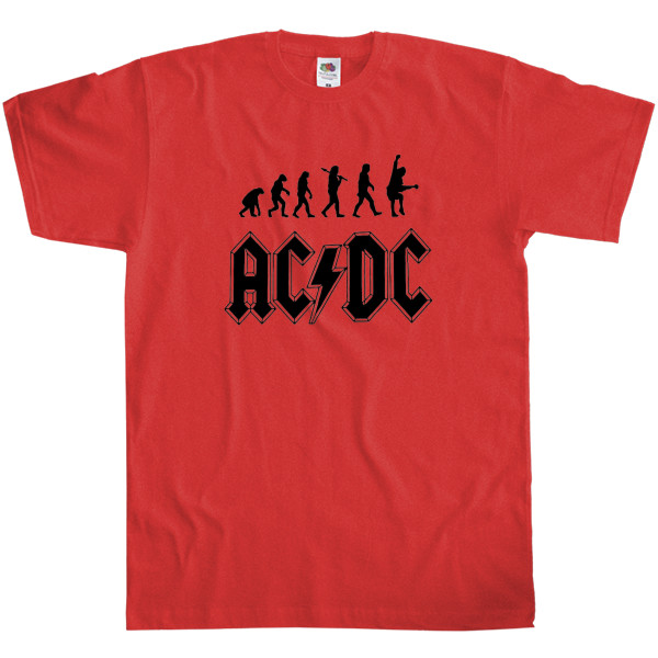 Kids' T-Shirt Fruit of the loom - AC-DC - Mfest