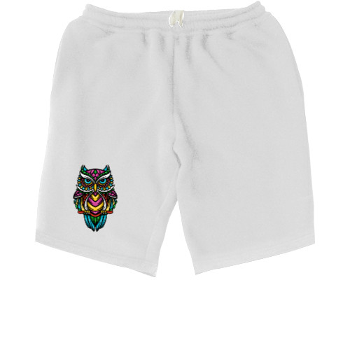 Men's Shorts - Сова Арт - Mfest