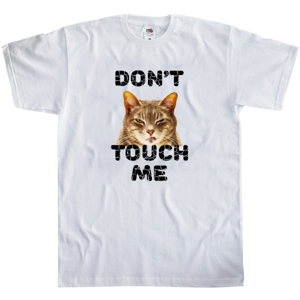 Kids' T-Shirt Fruit of the loom - Dont touch me - Mfest