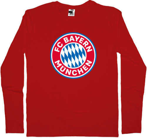 Men's Longsleeve Shirt - Bavaria Munchen Logo - Mfest