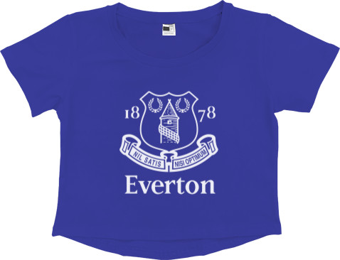 Women's Cropped Premium T-Shirt - Everton FC - Mfest