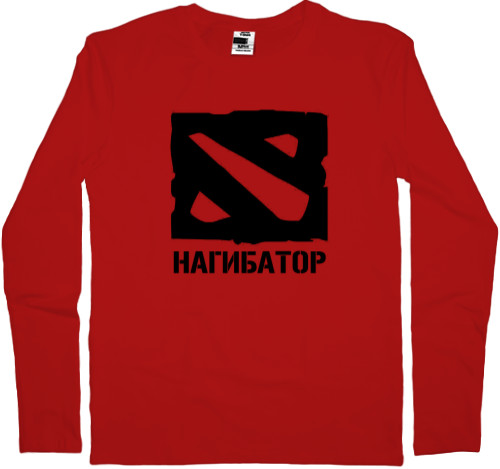 Kids' Longsleeve Shirt - Dota нагибатор - Mfest