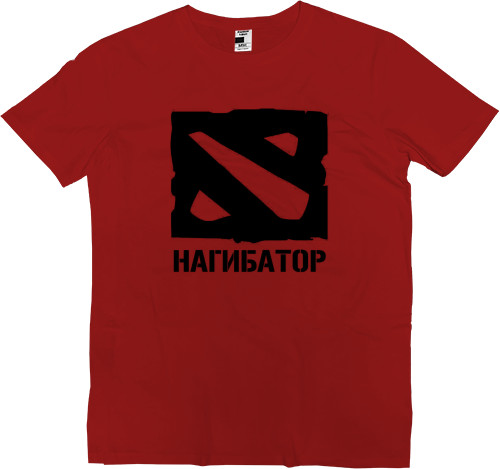 Men’s Premium T-Shirt - Dota нагибатор - Mfest