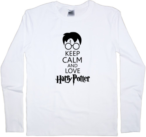 Men's Longsleeve Shirt - Harry Potter Love - Mfest