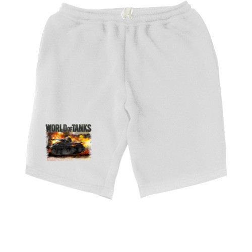 Kids' Shorts - World of Tanks Art - Mfest