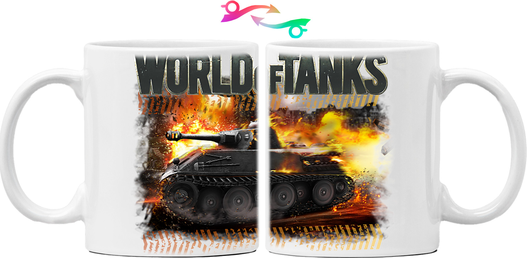 Кружка - World of Tanks Art - Mfest