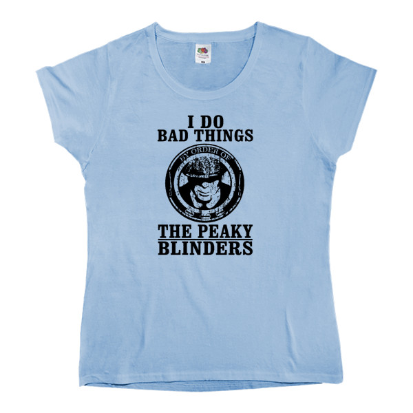 Peaky Blinders / Острые козырьки - Women's T-shirt Fruit of the loom - Peaky Blinders4 - Mfest