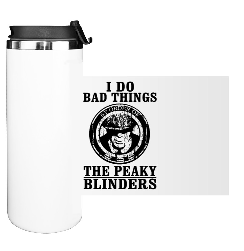 Water Bottle on Tumbler - Peaky Blinders4 - Mfest