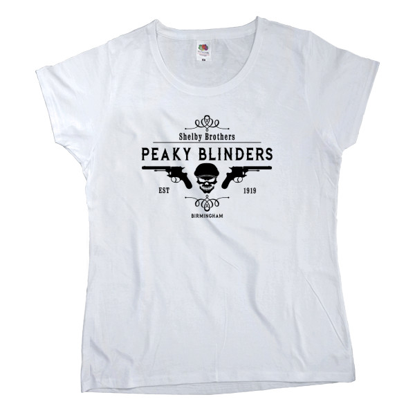 Women's T-shirt Fruit of the loom - Peaky Blinders - Mfest