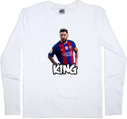 Футболка з Довгим Рукавом Дитяча - Messi King - Mfest