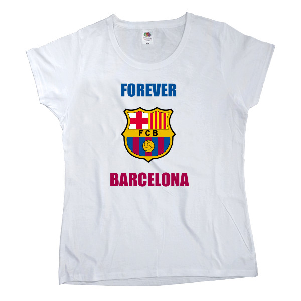 Women's T-shirt Fruit of the loom - Forever Barcelona - Mfest