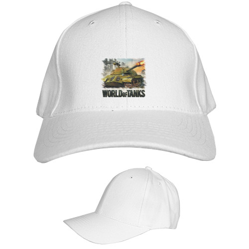 Kids' Baseball Cap 6-panel - World of Tanks Art - Mfest