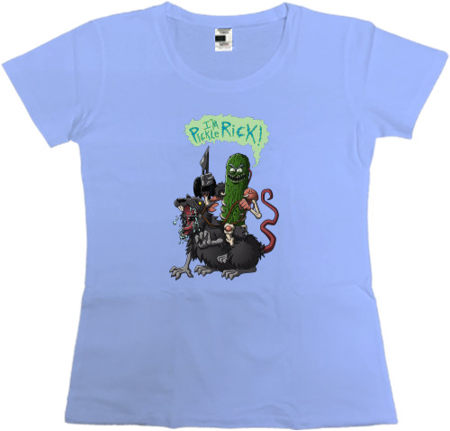 Women's Premium T-Shirt - I'm Pickle Rick - Mfest