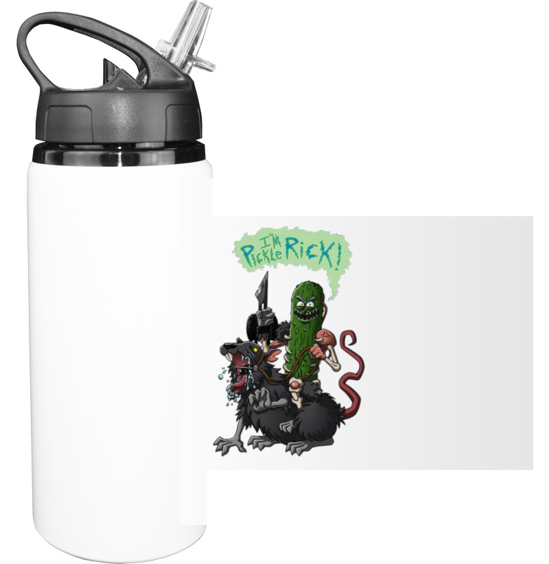 Sport Water Bottle - I'm Pickle Rick - Mfest