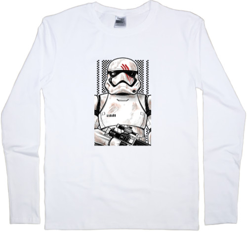 Men's Longsleeve Shirt - Star Wars Штурмовик - Mfest