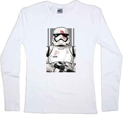 Women's Longsleeve Shirt - Star Wars Штурмовик - Mfest