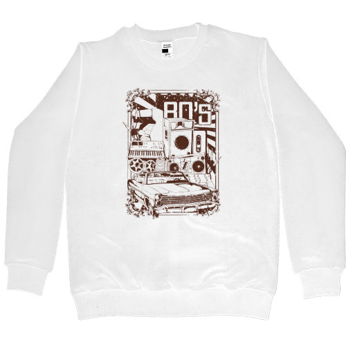 Kids' Premium Sweatshirt - Old School Car - Mfest