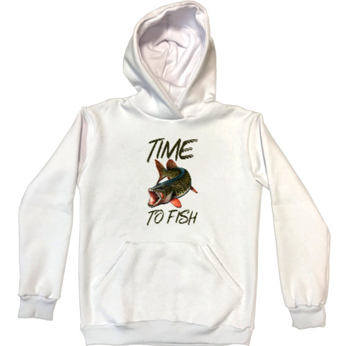 Unisex Hoodie - Time to fish - Mfest