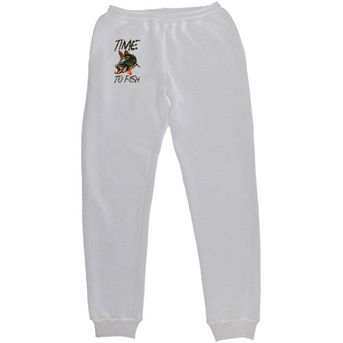 Women's Sweatpants - Time to fish - Mfest