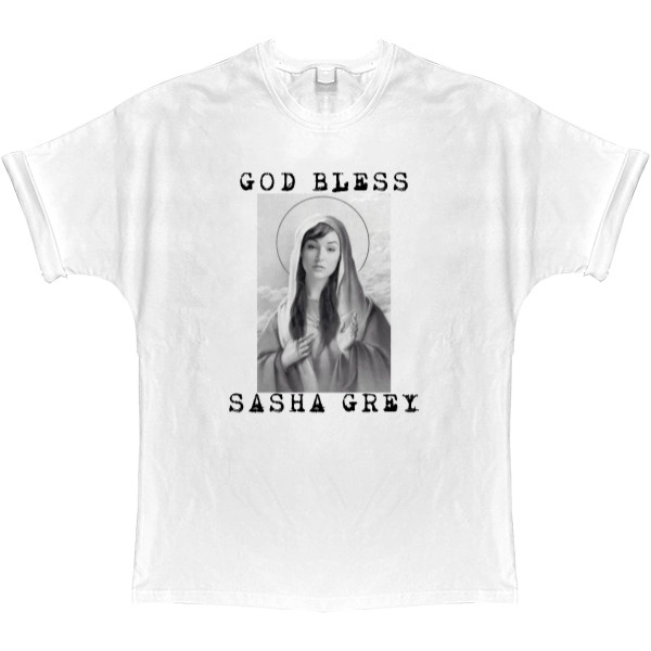 T-shirt Oversize - Sasha Grey - Mfest