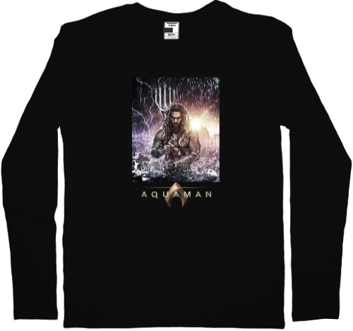 Men's Longsleeve Shirt - Aquaman Art - Mfest