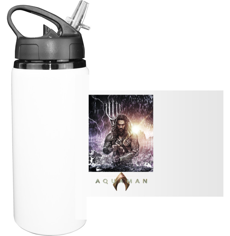 Sport Water Bottle - Aquaman Art - Mfest