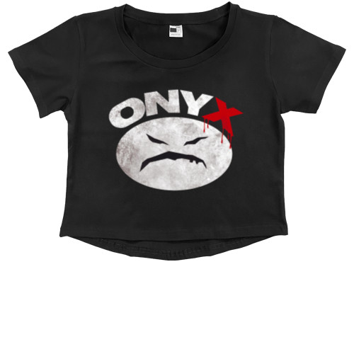 Kids' Premium Cropped T-Shirt - Onyx Rap - Mfest