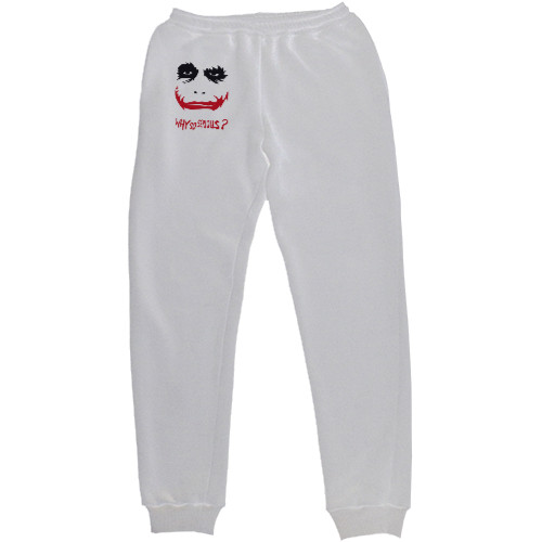 Men's Sweatpants - Why So Serions2 - Mfest