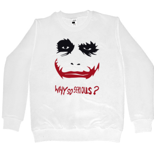 Joker - Світшот Преміум Чоловічий - Why So Serions2 - Mfest