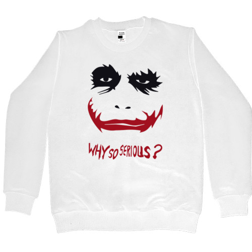 Свитшот Премиум Женский - Why So Serions2 - Mfest