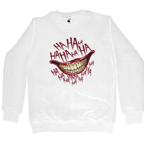 Men’s Premium Sweatshirt - Joker Ha-Ha-Ha - Mfest